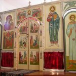 Иконостас. Храм Архангела Михаила. п.Шульбинск, Семипалатинская область.